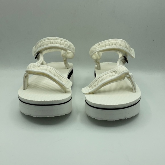 Teva Flatform Universal Mesh Bright White Sandals - Picture 2 of 6